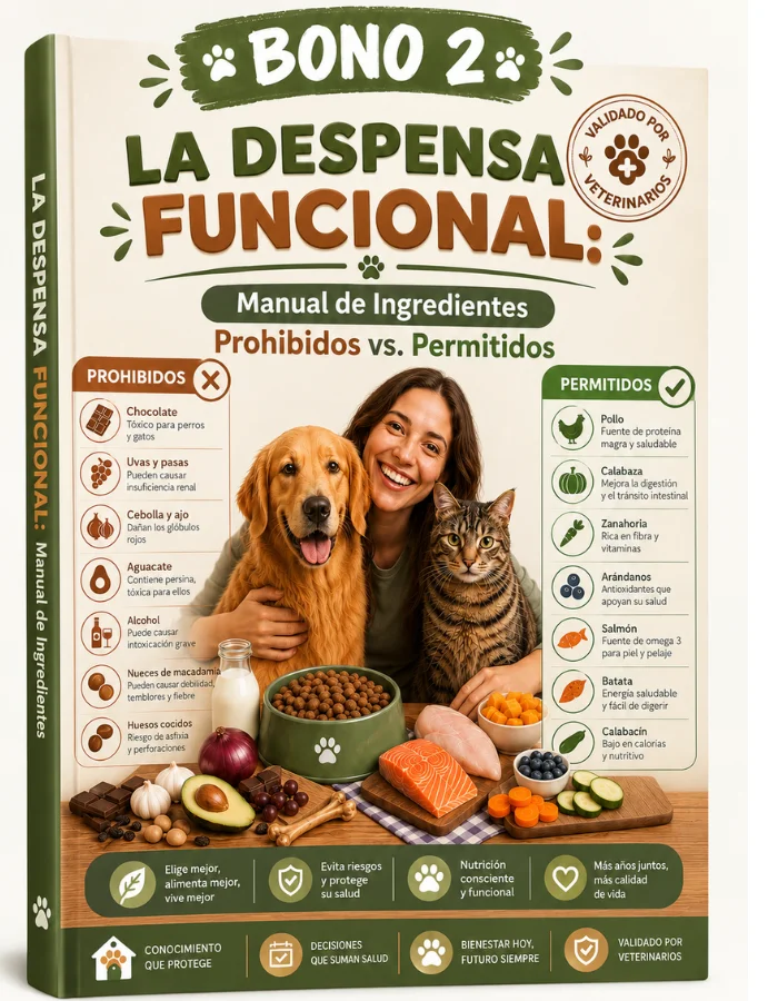 Manual de ingredientes permitidos y prohibidos para mascotas